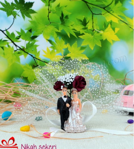 Gelin Damatlı Nikah Şekeri B76