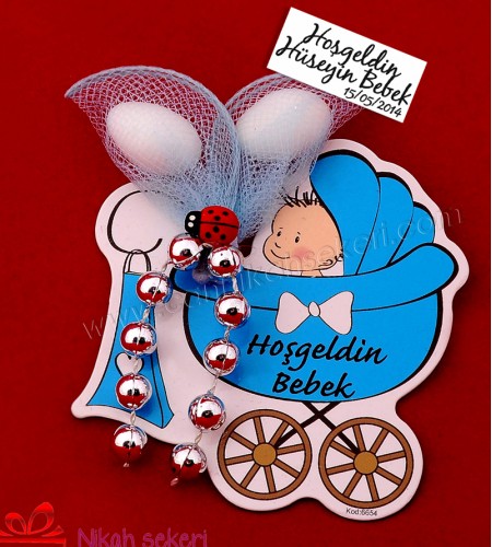 Karikatürlü Magnet Bebek Şekeri MBS1