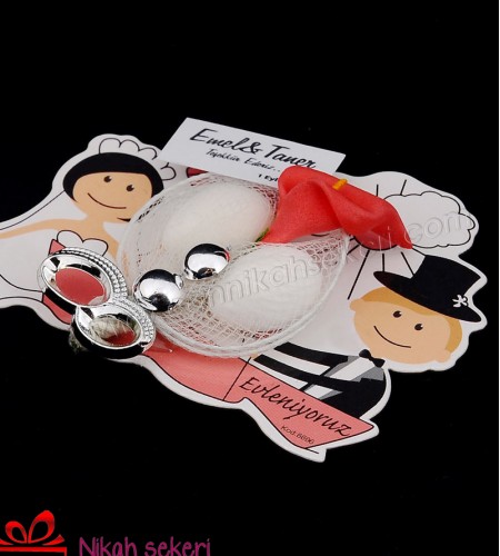 Gemili Magnet Nikah Şekeri MG12