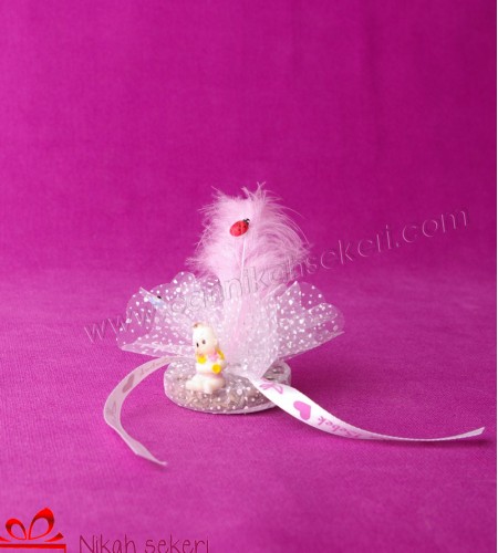 Cam Mumluk Bebek Şekeri BS12