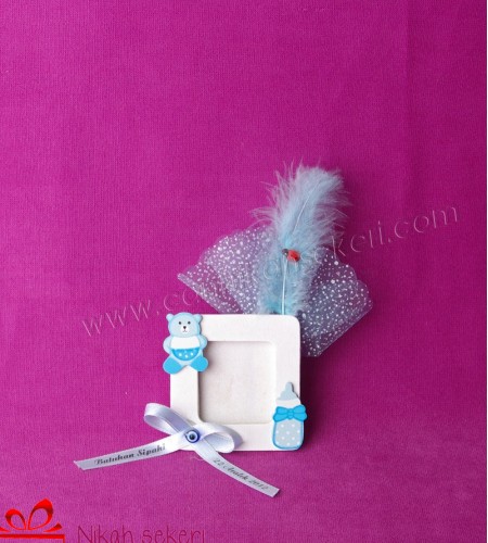 Ahşap Çerçeve Bebek Şekeri BS3