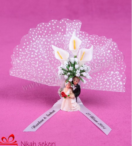 Gelin Damat Biblolu Nikah Şekeri B34