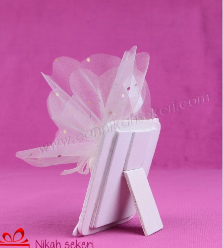 Ahşap Çerçeveli Nikah Şekeri CR5