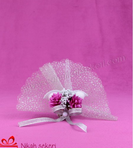 Çiçekli Nikah Şekeri CC3