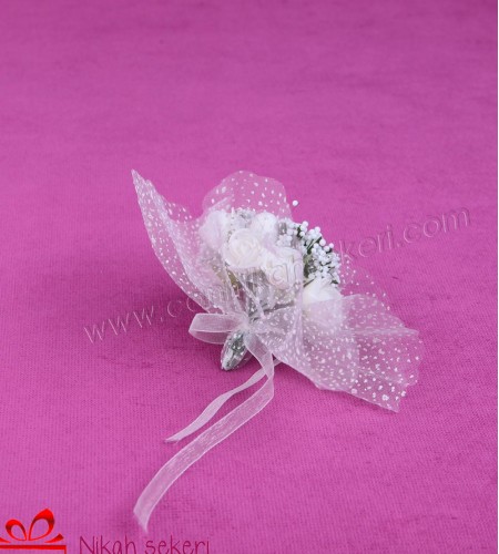 Gül Buketi Nikah Şekeri CC4