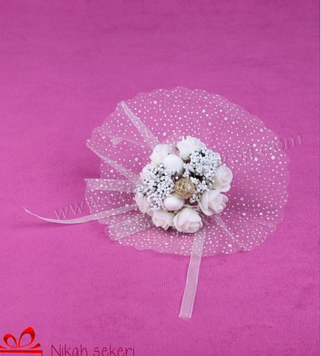 Gül Buketi Nikah Şekeri CC4