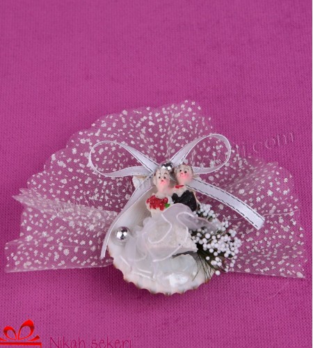 Biblolu Deniz Kabuğu Nikah Şekeri