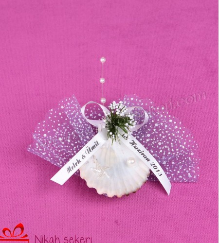 Deniz Kabuğu Nikah Şekeri DK23
