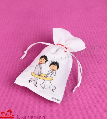 Gelin Damat Kese Nikah Şekeri KS5