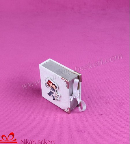 Kitap Kutu Nikah Şekeri KT18