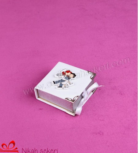 Kitap Kutu Nikah Şekeri KT18