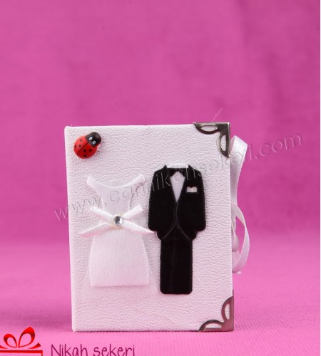 Gelin Damat Kitap Kutu Nikah Şekeri