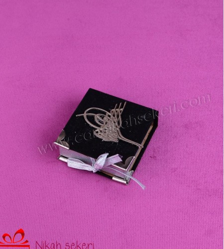 Tuğralı Kitap Kutu Nikah Şekeri KT22