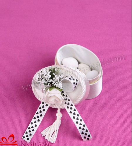 Oval Kutu Nikah Şekeri KT19